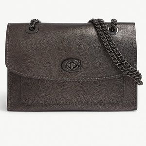 NWT Coach Parker crossbody in grey